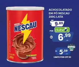 Rede Compras Achocolatado em pó nescau oferta