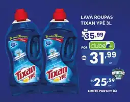 Rede Compras Lava roupas tixan ypê oferta