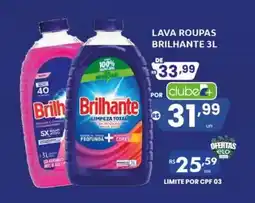 Rede Compras Lava roupas brilhante 3l oferta
