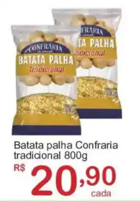 Giga Atacado Batata palha Confraria tradicional oferta