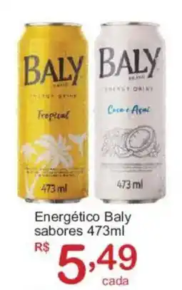 Giga Atacado Energético Baly sabores oferta