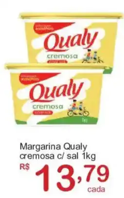 Giga Atacado Margarina Qualy cremosa c/ sal oferta