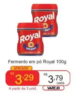 Giga Atacado Fermento em pó royal oferta