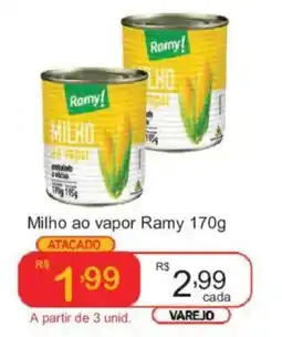 Giga Atacado Milho ao vapor Ramy oferta
