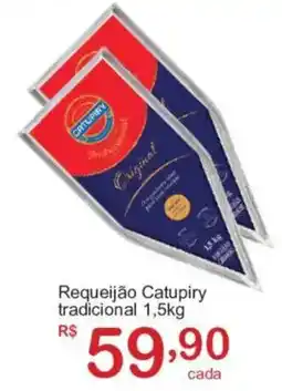Giga Atacado Requeijão Catupiry tradicional oferta