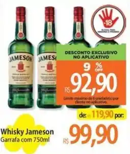 Atacadão Whisky jameson oferta