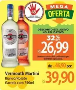 Atacadão Vermouth Martini Bianco/Rosato oferta