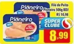 Superbom Supermercados Filé de peito pioneiro oferta