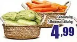 Superbom Supermercados Abóbora Itália oferta