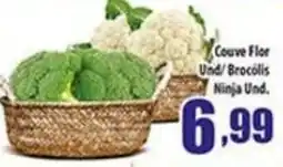 Superbom Supermercados Couve Flor Und/ Brocolis Ninja Und. oferta