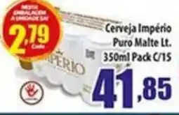Superbom Supermercados Cerveja Império Puro Malte Lt. oferta