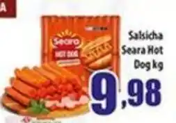 Superbom Supermercados Salsicha Seara Hot Dog oferta