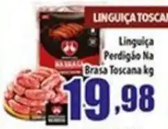 Superbom Supermercados Linguiça Toscan oferta