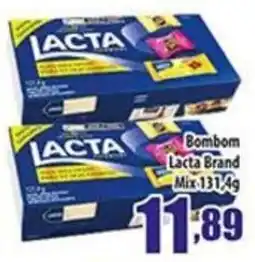 Superbom Supermercados Bombom lacta brand mix oferta