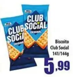 Superbom Supermercados Biscoito club social oferta