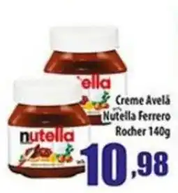 Superbom Supermercados Creme Avelã Nutella Ferrero oferta