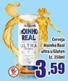 Superbom Supermercados Cerveja Moinho Real ultra s/gluten oferta