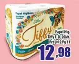 Superbom Supermercados Papel Higienico Tiffy oferta