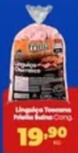 Carvalho Supermercado Linguíça Toscana Fralda Sulina oferta