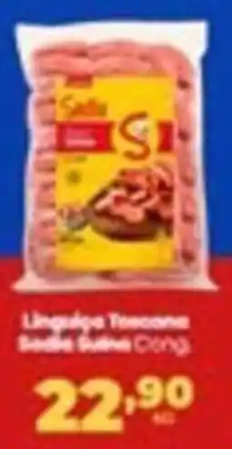 Carvalho Supermercado Linguíça Toscana Sadia Sufina Cong. oferta