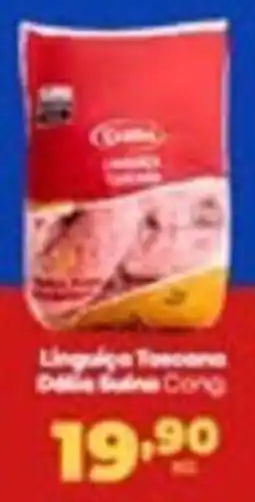 Carvalho Supermercado Linguíça Toscana Dália Suína Cong oferta