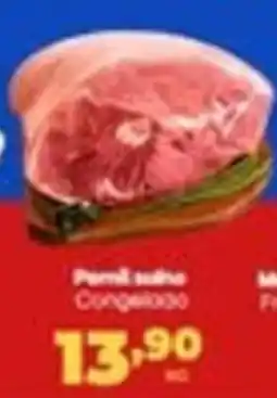 Carvalho Supermercado Pernil suíno congelado oferta