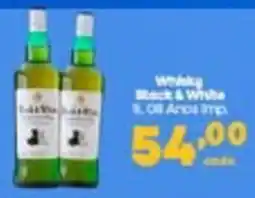 Carvalho Supermercado Whisky Black & White oferta