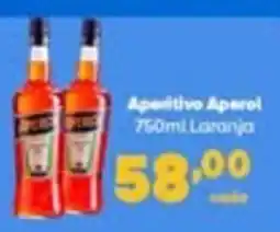 Carvalho Supermercado Aperitivo Aperol laranja oferta