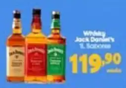 Carvalho Supermercado Whisky Jack Daniel's 1L Sabores oferta