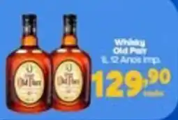 Carvalho Supermercado Whisky Old Parr oferta