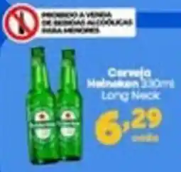 Carvalho Supermercado Cerveja Heineken Long Neck oferta