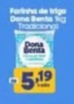 Carvalho Supermercado Farinha de trigo Dona Benta Tradicional oferta