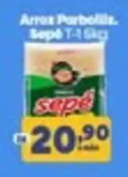 Carvalho Supermercado Arroz Parbolil. Sepé T-1 Sky oferta