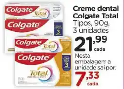 Carrefour Creme dental Colgate Total oferta