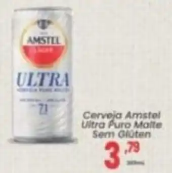 Cerveja Amstel Ultra Puro Malte Sem Glúten