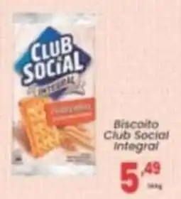 Primor Supermercado Biscoito club social integral oferta