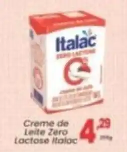 Primor Supermercado Creme de Leite Zero Lactose Italac oferta
