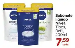 Carrefour Sabonete liquido nivea tipos oferta