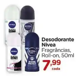 Carrefour Desodorante Nivea Fragrâncias oferta
