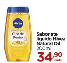 Carrefour Sabonete líquido nivea natural oil oferta