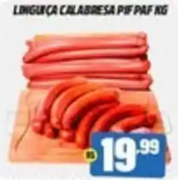 Miranda Supermercados Linguica calabresa pif paf kg oferta