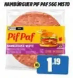 Miranda Supermercados Hambúrguer pif paf 55g misto oferta