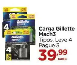 Carrefour Carga gillette mach3 oferta