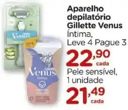 Carrefour Aparelho depilatório Gillette Venus Íntima oferta