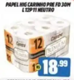 Miranda Supermercados Papel hig carinho pre fd 30m oferta