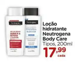 Carrefour Loção hidratante Neutrogena Body Care Tipos oferta
