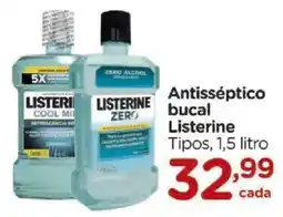 Carrefour Antisséptico bucal Listerine Tipos oferta