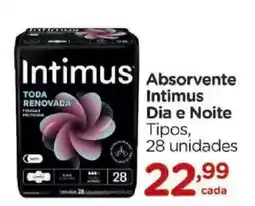 Carrefour Absorvente intimus dia e noite tipos oferta