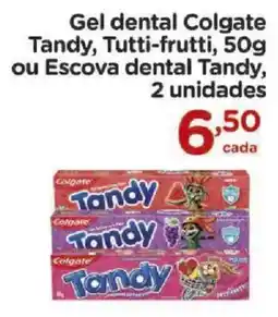 Carrefour Gel dental colgate tandy, tutti-frutti oferta
