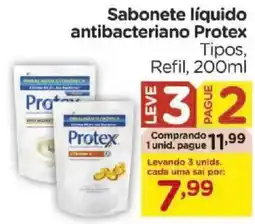 Carrefour Sabonete líquido antibacteriano Protex oferta